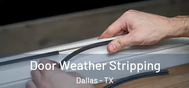  Door Weather Stripping Dallas - TX