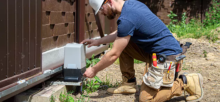 Electric Driveway Gate Installation Dallas