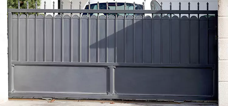 Metal Driveway Gate Installation Dallas