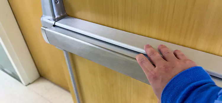 Installing a Push Bar on a Door Dallas